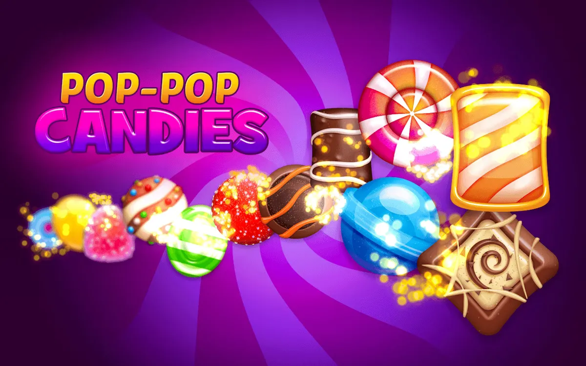 Pop Pop Candies Games